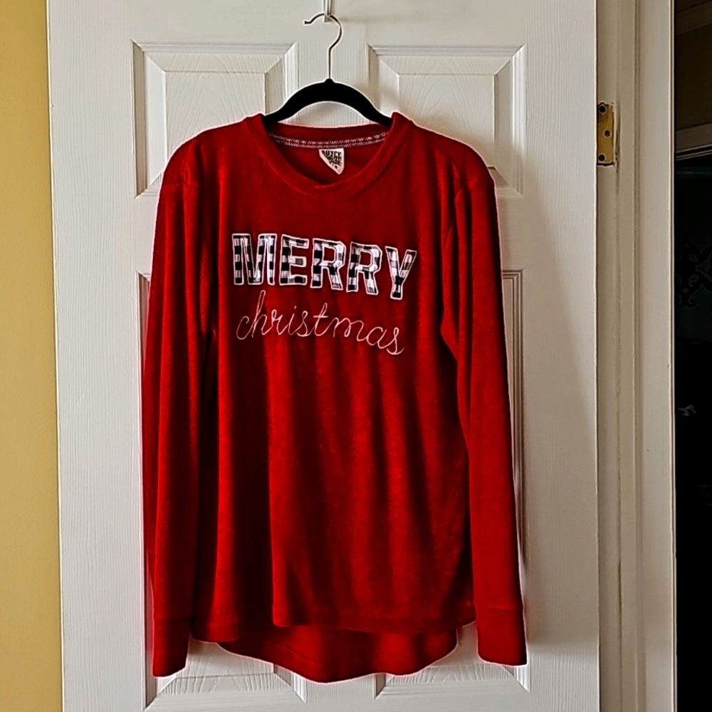 Royce Christmas top M, red